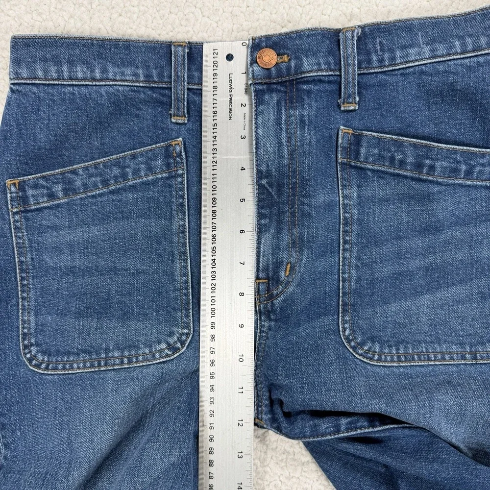 Madewell Full Length Classic Straight Jeans Women's 29 (32x29) Modern Minimalist